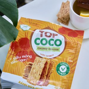 Bánh dừa nướng Topcoco 150g vị mè